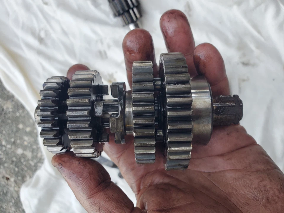 Horquillas de cambio de tambor de transmisión de 4 velocidades eje de engranajes OEM Honda SL70 CT70H Xl70 Cl70 Foto 4 de 4