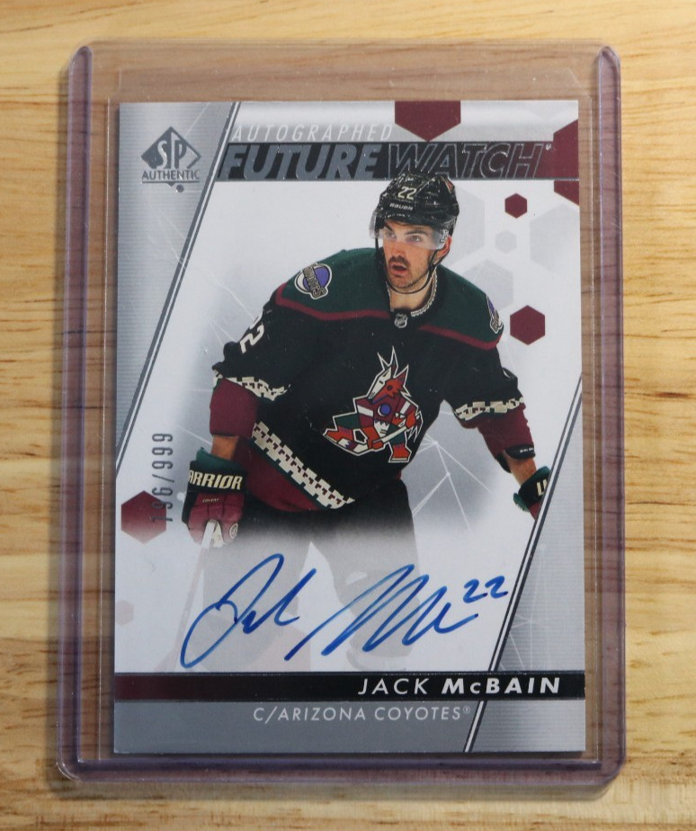 Jack Mcbain Future Watch Auto /999 - 2022-23 SP Authentic Hockey