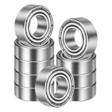 10 Pack 7 x 14 x 5mm 687ZZ Deep Groove Ball Bearings, ABEC5