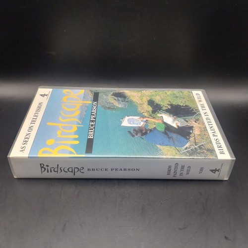 Birdscape Bruce Pearson Channel 4 Series Bird Painting In The Wild VHS Rare OOP - Picture 3 of 4