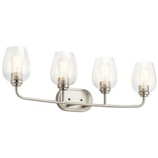 Kichler 45130NICS - Valserrano 4 Light 34" Wide Bathroom Vanity Light