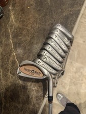 Taylor Made LCG Burner Irons 3-pw +Sw and 3+5 Wood Bubble Shafts Right Handed