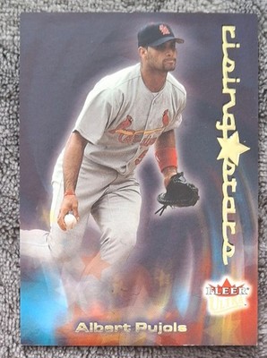 2002 Fleer Ultra - Rising Stars - ALBERT PUJOLS - #3 of 15 short print insert