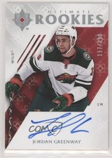 2018 Ultimate Collection Rookies /299 Tier 1 Autographs Jordan Greenway Auto 0zu