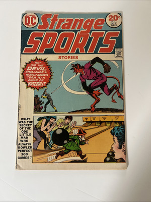 Strange Sports Stories #1 DC Comics 1973 Bronze Age Horror Nick Cardy Cover Art