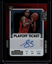 2021-22 Contenders Basketball Scottie Barnes #104 Rookie Playoff Ticket Auto /99