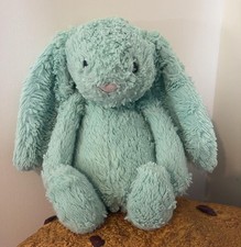 Jellycat Bashful Bunny Mint Green Plush Stuffed Animal 12" Soft Toy Retired