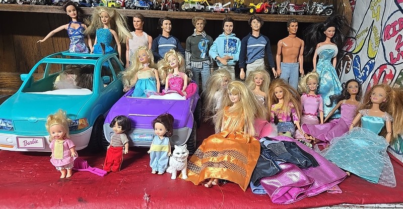 Barbie, Ken & Cars