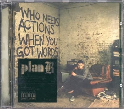 Plan B - Who Needs Actions When You Got Words - Plan B CD OKVG The Cheap Fast