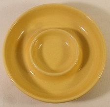 VINTAGE SHONFELD'S YELLOW AND ORANGE MARGARITA RIM SALTING BOWL