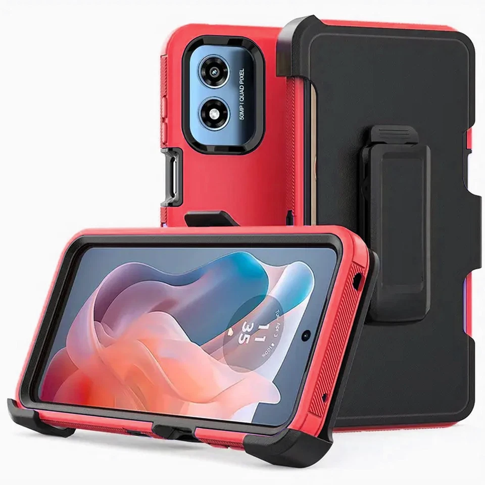 For Motorola Moto G Power 5G 2024 Case Phone Cover Fit Otterbox + Screen Glass - Image 4 of 4