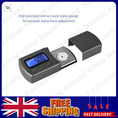 Digital LCD Cartridge Scale Gauge 0,01g/5,00g Turntable Stylus Force Scale Gauge