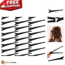Stylish 24 Pack Duck Bill Hair Clips - 2.75 Inch Alligator Curl Securing Tool