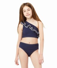NWT Habitual Kids 10 Byanca Asymmetrical Bikini Top  Bottom 112385