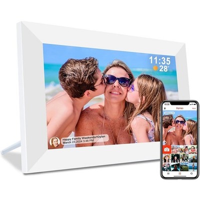 10,1 Zoll Bilderrahmen Digitaler Fotorahmen WLAN Smart Hi Resolution Für Fotos