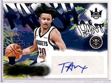 2024-25 Panini Court Kings Fresh Paint Sapphire Trey Alexander RC Auto 18/25