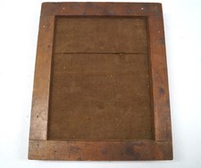 Antique E HT Anthony Wood Contact Printing Frame 8.5x10.5 1890s Pat. Brown ART