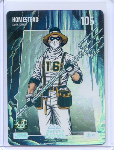 2026 Bo Jackson Battle Arena `HOMESTEAD` NICK KURTZ #CHILL-112 RC CHILLIN FOIL