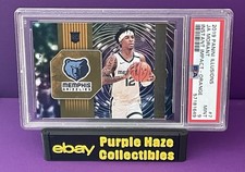 2019-20 Panini Illusions - Instant Impact Ja Morant #7 Orange /125 (RC) PSA 9