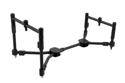 Fox Black Label QR 3 Rutenständer Komplett / Karpfenangeln / Rutenhalter - Bild 1 von 4