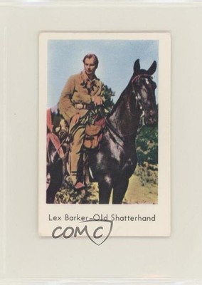1964 Dutch Gum Unnumbered Set 1 Lex Barker Old Shatterhand 0mg4