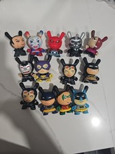 BATMAN DC DUNNY SERIES MINI VINYL TOY FIGURE KIDROBOT Lot Of 13