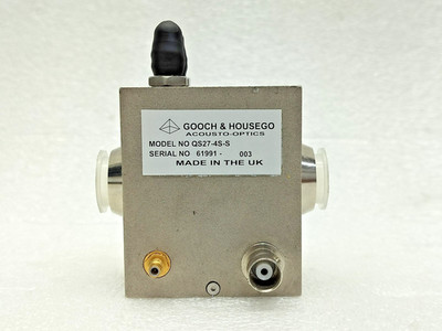 GOOCH & HOUSEGO QS27-4S-S ACOUSTO-OPTICS Laser Q-Switch