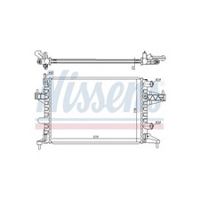 Radiateur Opel TIGRA