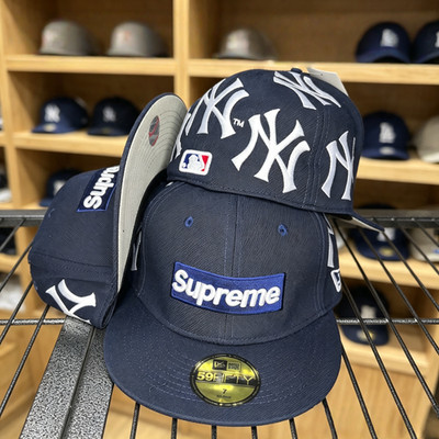 MLB New York Yankees On Field 59 FIFTY Hat Blue Baseball Cap 7 1/4