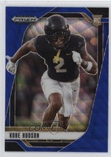 2025 Panini Prizm Draft Picks Blue Wave Prizm 138/299 Kobe Hudson #136 00kr