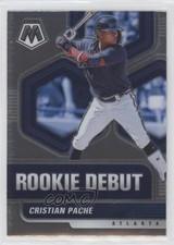 2021 Panini Mosaic Rookie Debut Cristian Pache #RD2 nh3