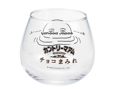 Sun Art Fujiya Chocolate-Covered Country Ma'am Swaying Glass Approx. 290ml