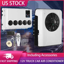 Truck Cab Air Conditioner 12V 12000 BTU Split AC For Semi Trucks Bus Caravan New