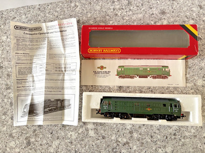 HORNBY BR CLASS 29 D6110  DCC FITTED. BOXED. GOOD CONDITION WITH INSTRUCTIONS.