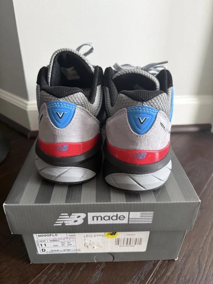 Size 11 - New Balance 990v5 Made in USA Fast Lane DTLR - Image 4 of 4