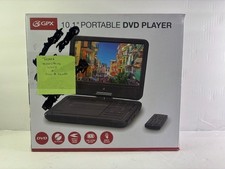 GPX 10.1" DVD Player Multiple Accessories TESTED. 199