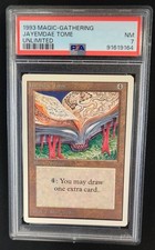 PSA 7 NM Jayemdae Tome Unlimited MTG Magic Graded Card
