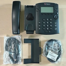 Polycom VVX 310 VoIP 6 Line Business Media Phone Black 2201-46161-001 (Open Box)