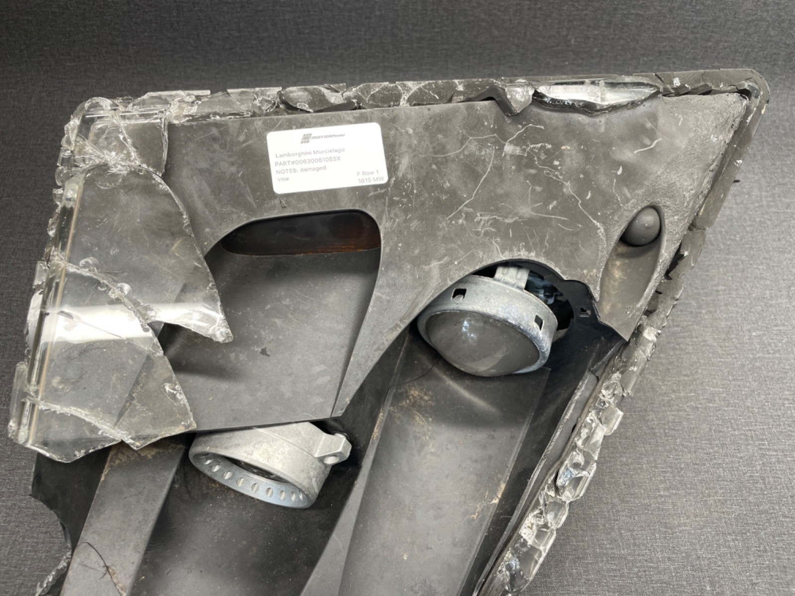 Lamborghini Murcielago Left Front Projector Headlight For Parts 0063006105SX