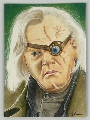 ACEO Sketchkarte Mad-Eye Moody Original 1/1 Harry Potter Shane Mc Cormack 2014