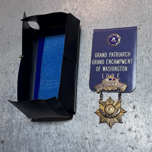 Grand Patriarch Grand Encampment of Washington Odd Fellows Gold Filled Pin