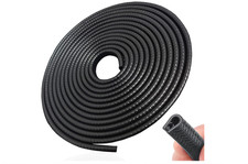 32Ft 10M Door Edge Guard Black Car Guards Protector for Cars Rubber Auto Trim U
