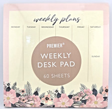 Weekly Desk Pads (60 Sheets) 8.5 x 8.5 in Weekly Plans NEW SEALED