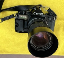 Canon AE1 Program SLR Csmera with Sigma 35 -70 MM Zoom Lens