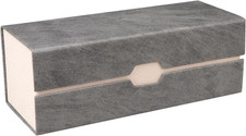 Eyeglass Case Hard Shell, Portable Sunglass Case, Fashionable PU Leather Eyeglas