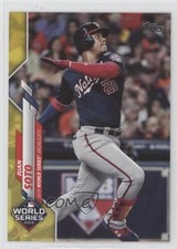2020 Topps World Series Highlights Walgreens Yellow Juan Soto #6 0jq8