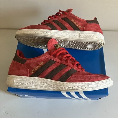 Adidas Spezial Handball Shoes Men 6.5 Scarlett/Red/White | eBay