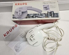 KRUPS Open Master Classic #414 Handheld Electric Can Opener Tested works great 