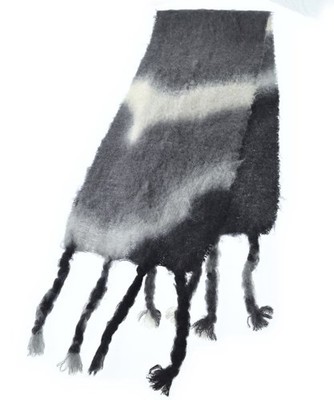 Mantas Ezcaray Scarves GrayxBlackxWhite 2200679556077
