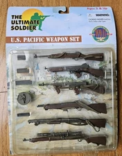 RARE ULTIMATE SOLDIER WWII U.S. PACIFIC WEAPONS SET 1/6 SCALE MIP